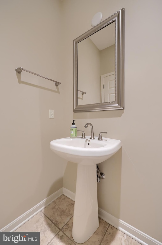 bathroom with sink