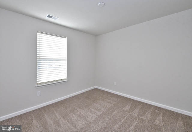 empty room featuring carpet flooring and a healthy amount of sunlight