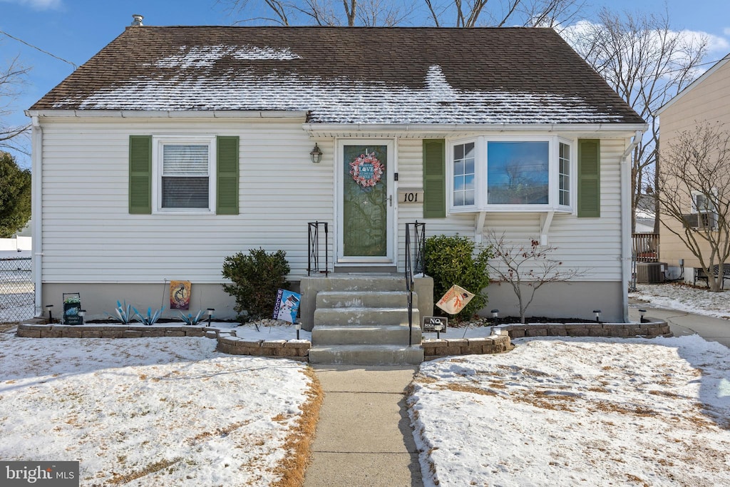 view of bungalow-style house