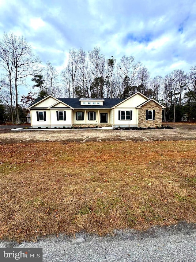 view of ranch-style home