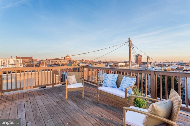 3002 Mckay Ct, Baltimore, MD 21224 - view of wooden deck