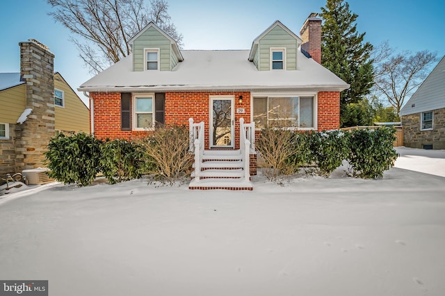 view of cape cod-style house