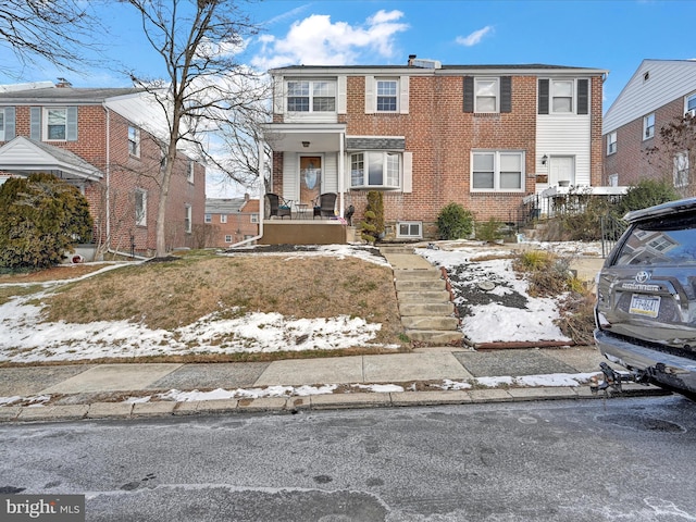 view of townhome / multi-family property