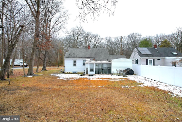 back of house featuring a patio