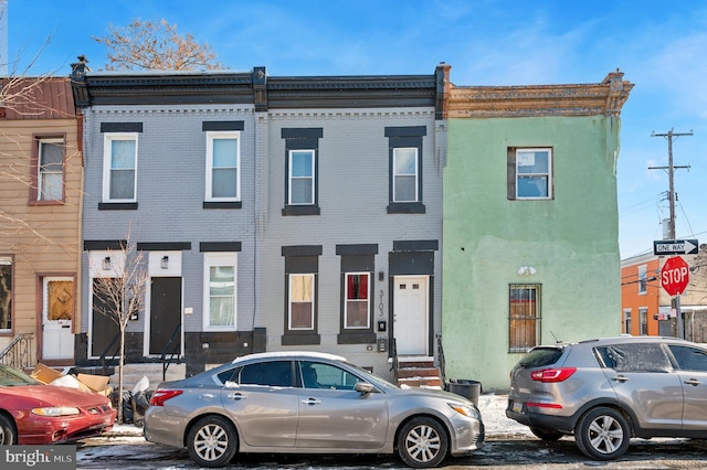 view of townhome / multi-family property