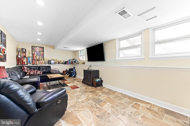 view of living room