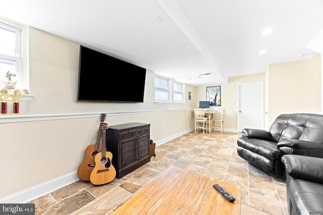 view of living room