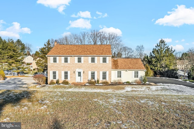 view of colonial house