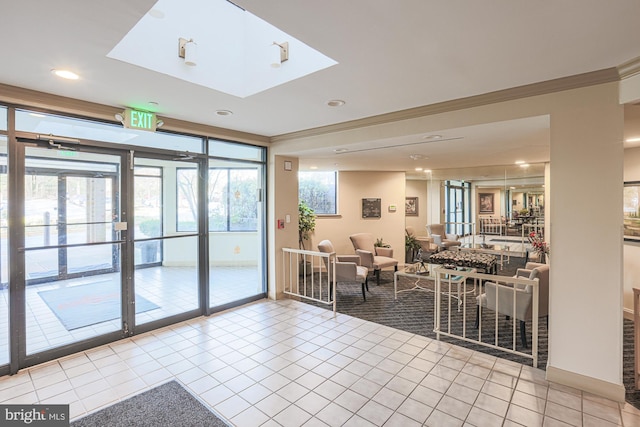 view of building lobby