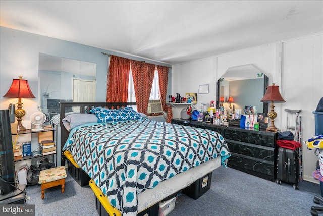 bedroom featuring carpet flooring