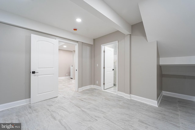 interior space featuring ensuite bathroom