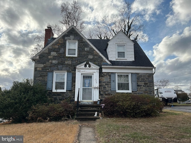 view of cape cod house