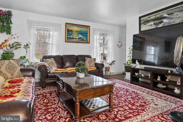 view of living room