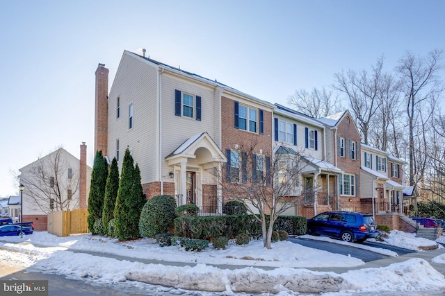 view of townhome / multi-family property