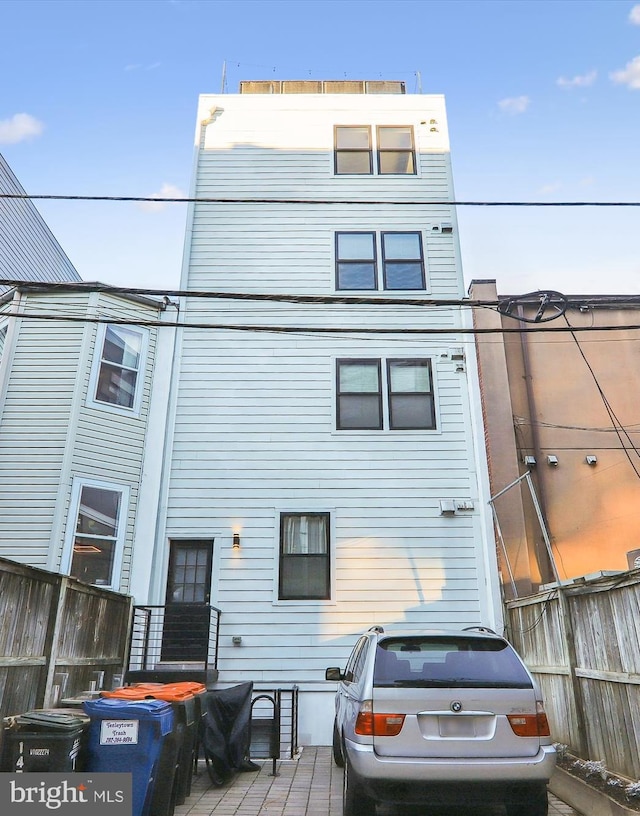 view of rear view of house