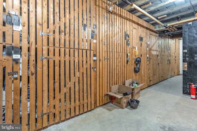 view of storage room