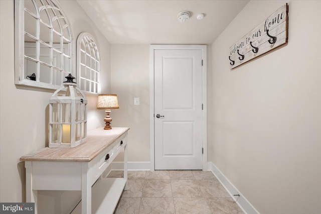 view of mudroom