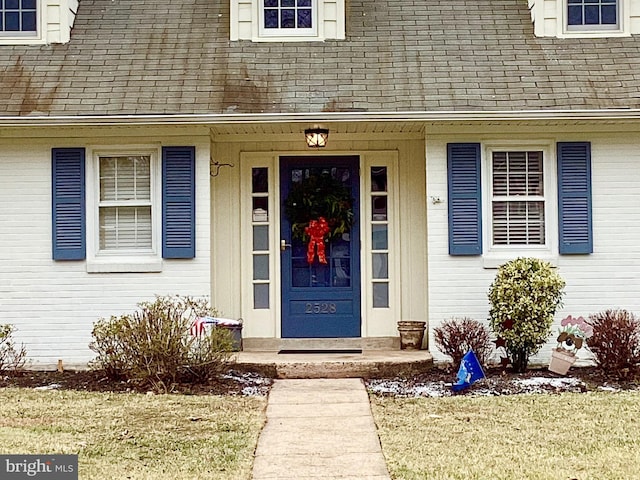 view of entrance to property