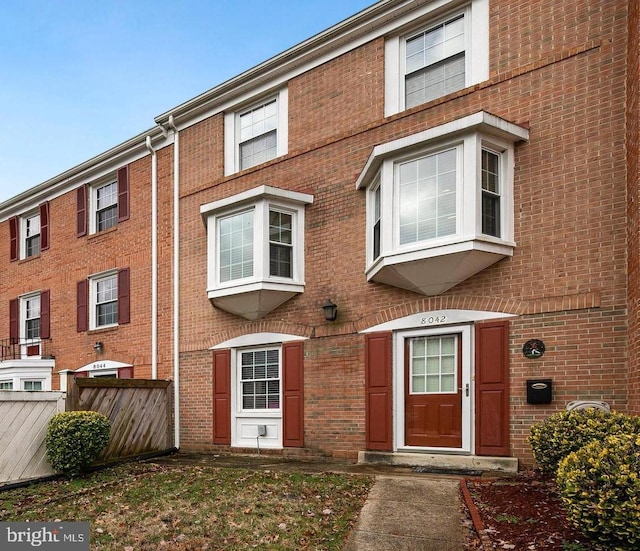 view of townhome / multi-family property