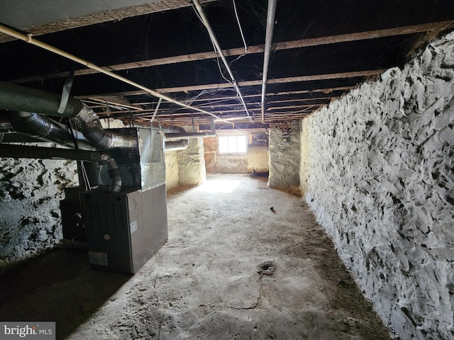 1112 Gorsuch Ave, Baltimore, MD 21218 - basement featuring heating unit