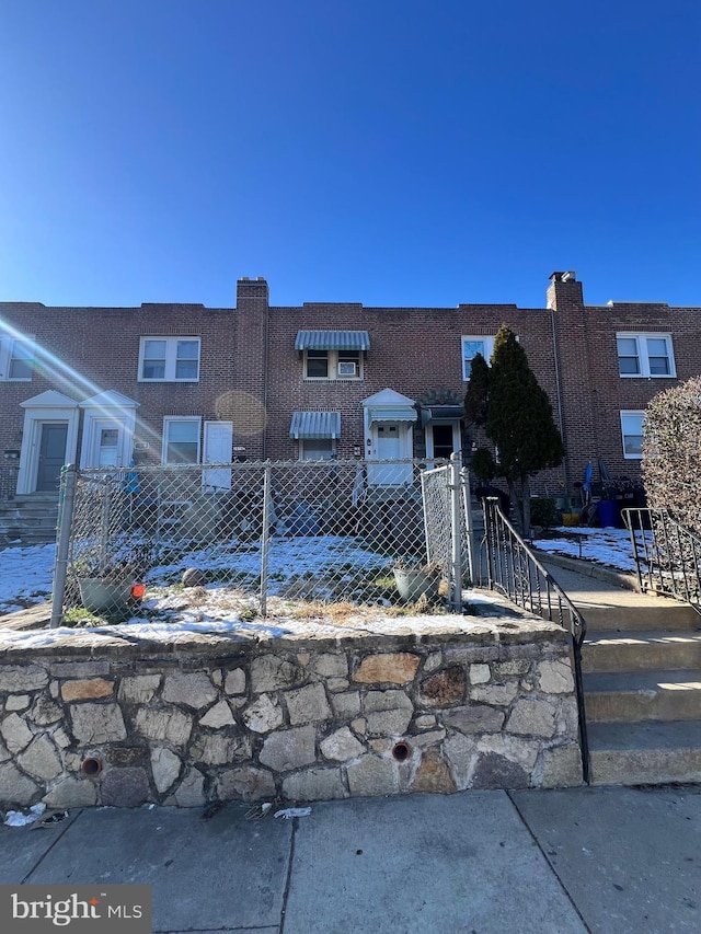 view of townhome / multi-family property