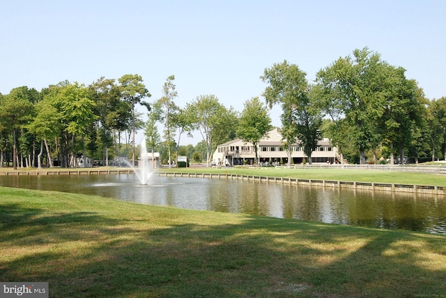 property view of water