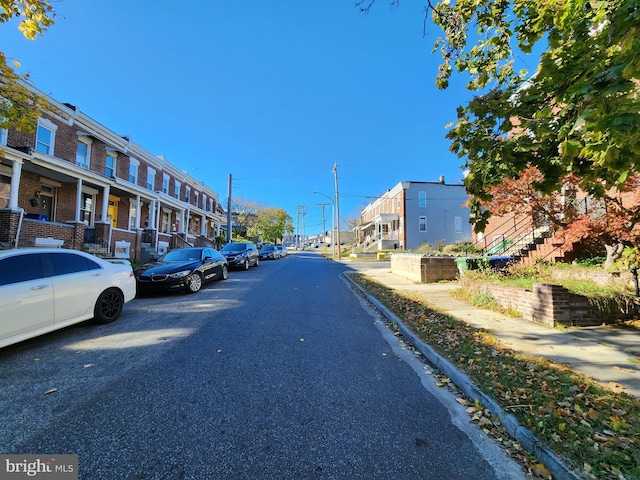 view of street