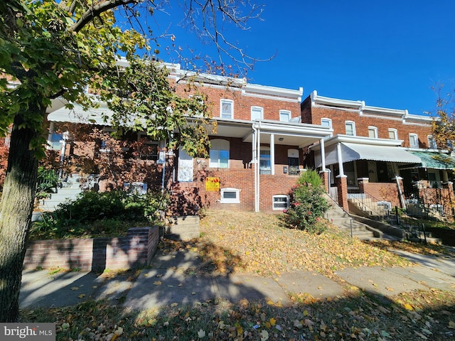 view of back of property