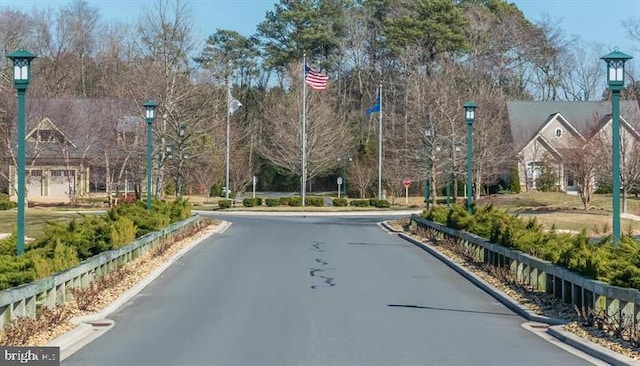 view of road