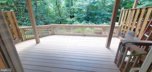 3625 Silver Spruce Cir, Burtonsville, MD 20866 - view of deck