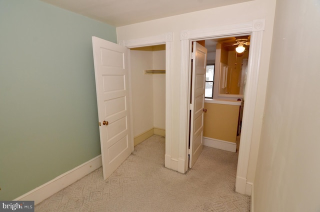 view of closet