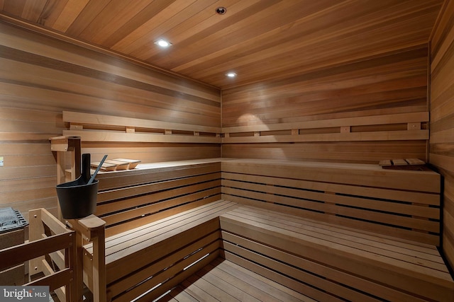 view of sauna / steam room