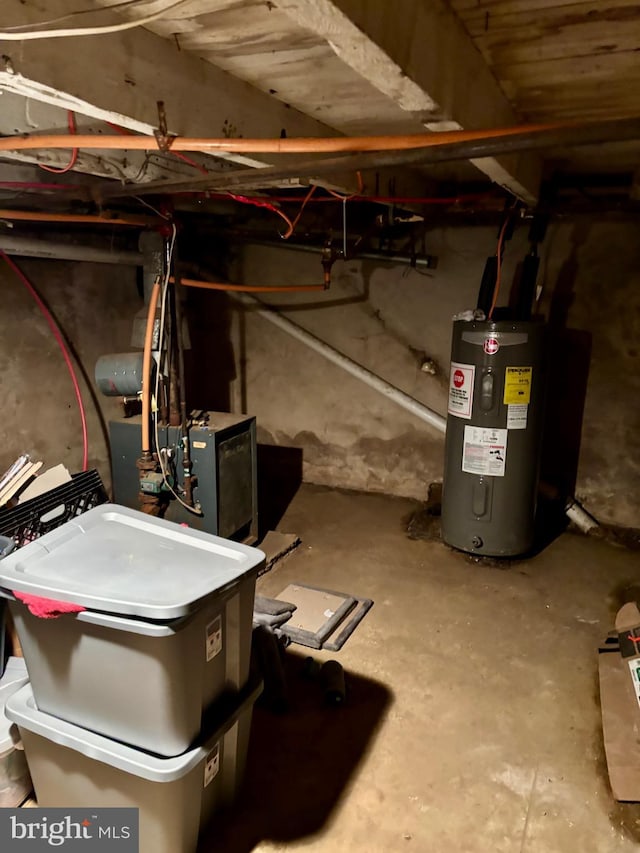 utilities with electric water heater