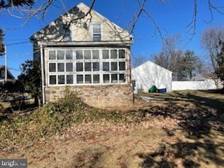 view of rear view of house