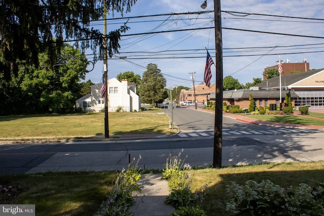 view of road