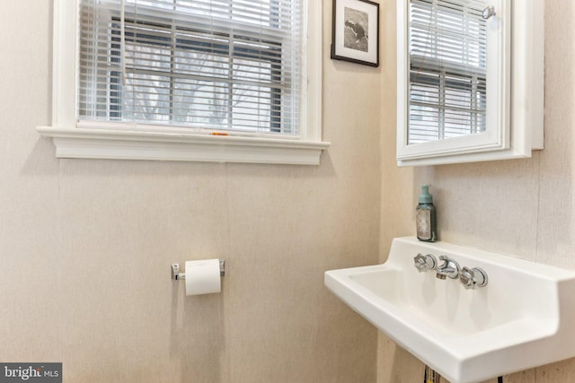 bathroom with sink