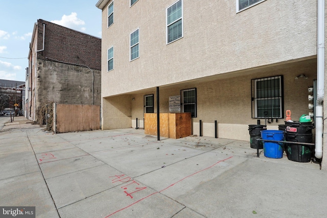 view of rear view of property