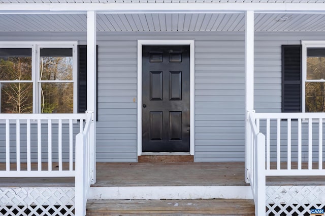 view of entrance to property