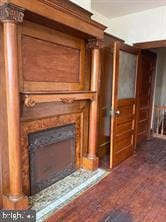 view of unfurnished living room