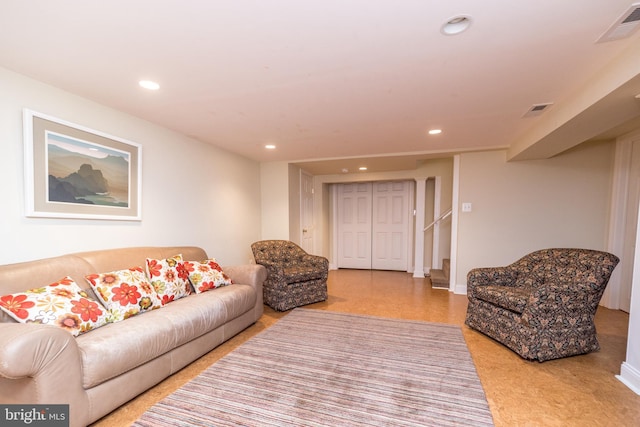 view of living room