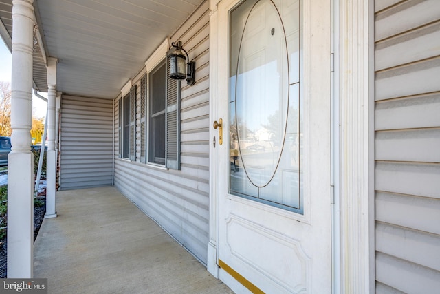 view of entrance to property