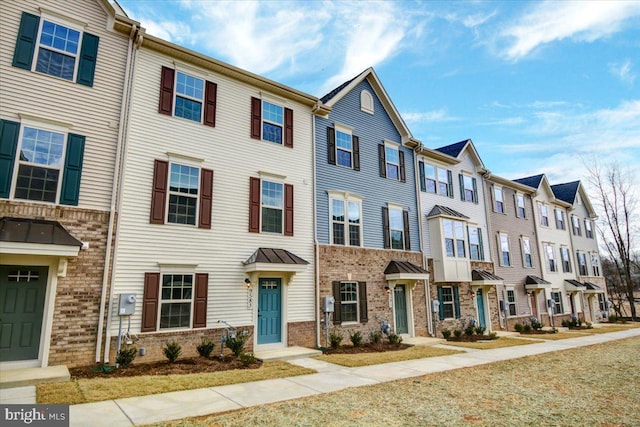 view of townhome / multi-family property