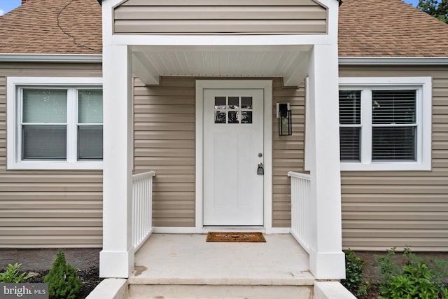 view of property entrance