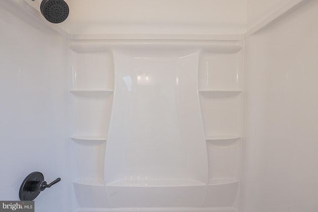 room details featuring walk in shower