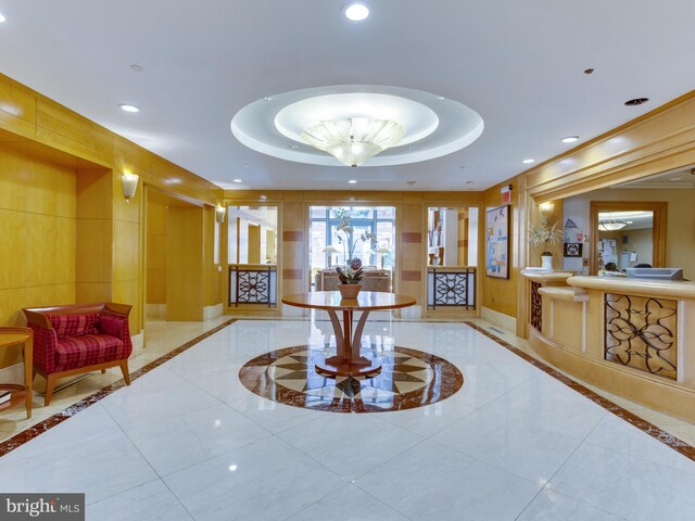 view of building lobby