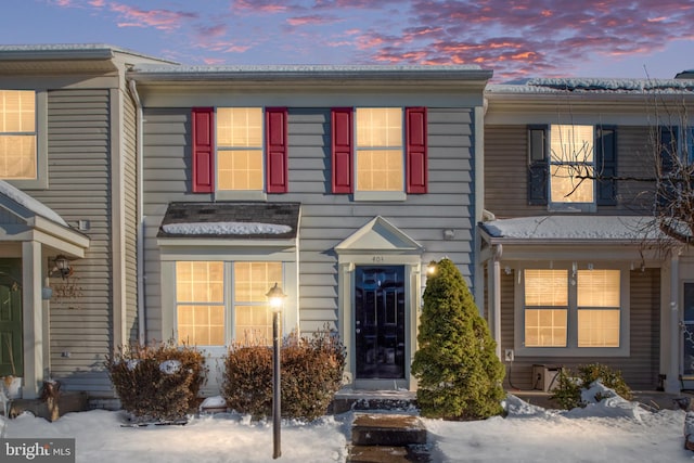 view of townhome / multi-family property