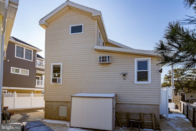 view of rear view of house