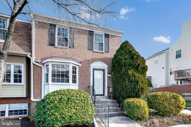 view of townhome / multi-family property