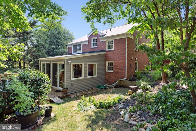 view of rear view of house