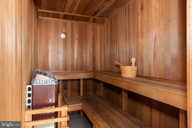 view of sauna / steam room